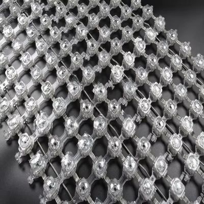 P50 Outdoor Portable Mesh Super High High Brightness LED Curtain Screen for Building Lighting