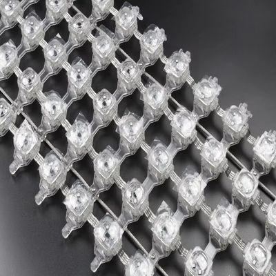 Light Weight Flexible Led Mesh Display Building Outdoor Curtain for Digital Signage and Displays