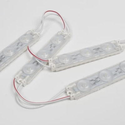 Module LED d'injection SMD2835 de haute qualité 6113 DC12V IP67 Étanche pour extérieur Modules LED 3leds pour enseigne publicitaire