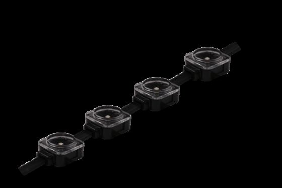 Source de lumière ponctuelle 25mm RGB DC12V pour enseignes publicitaires, éclairage paysager extérieur de bâtiments, source de lumière ponctuelle LED étanche