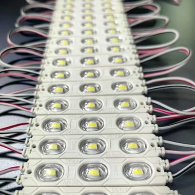 Prix d'usine Dc12v Modules SMD étanches IP65 Lumière blanche Super brillante 3led 5054 Module LED