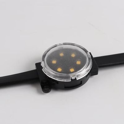 50mm Transparent Permanent High Brightness LED Point Light RGB Changeable IP67 Waterproof Outdoor Decoration