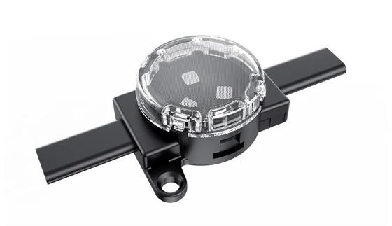 30mm 12V SMD3535 RGB IP67 étanche à l'eau LED point lumière avec 120° angle de rayon et DMX512 contrôle