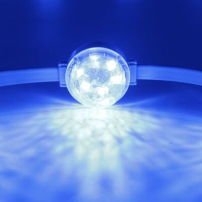 Éclairage ponctuel LED RGBW IP67 DC24V, appareil d'éclairage durable pour environnements intérieurs et extérieurs