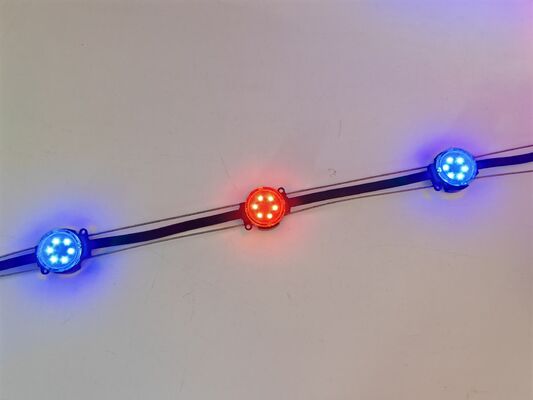 24V IP67 Waterproof 50mm LED Point Light with DMX512 Control for Outdoor Facade Lighting