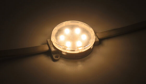 50mm 1800K-6500K Pixel Point Light DMX512 IP67 imperméable à l'eau 120° Angle du faisceau extérieur