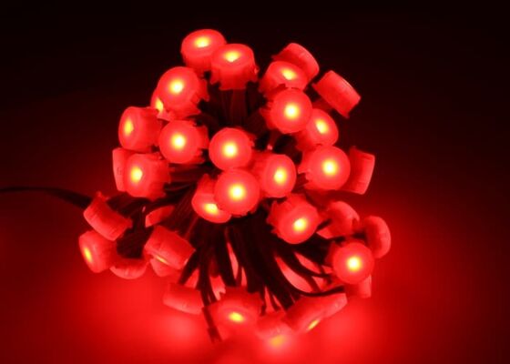 Éclairage ponctuel LED RVB 20 mm DC12V étanche IP67, matériau PC flexible