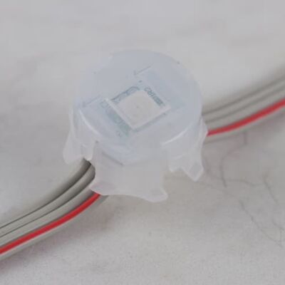 20mm DC5V RGB IP67 Lumière LED ponctuelle étanche flexible pour applications commerciales