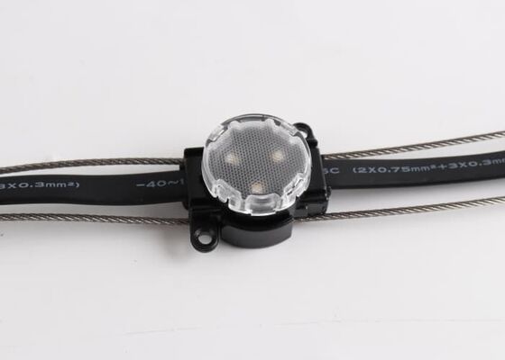 IP67 étanche à l'eau 30 mm DC12V LED Point Light Featuring Flexible Lighting Design and Durable PC Material Housing avec des LED SMD3535