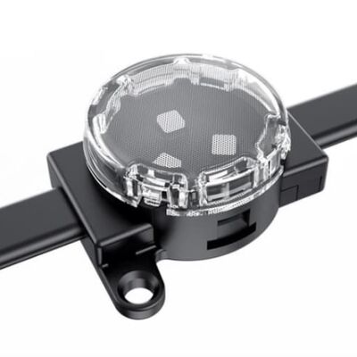 Écran de maille LED extérieur imperméable à l'eau IP67 P12.5 RGB à couleur complète Rideau flexible pour la publicité du centre commercial