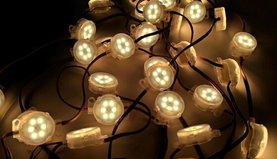 Le point de LED de côté de rue allume l'éclairage polychrome programmable de contour de PC de 30mm Ip67 pour l'ambiance de festival et d'événement