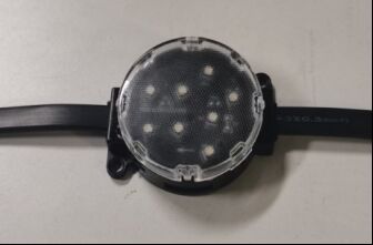 50 mm RGB DC48V IP67 étanche à l'eau LED Pixel Light pour l'éclairage de façade extérieure