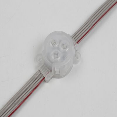 Lumière ponctuelle LED polychrome RVB d'extérieur de 30 mm, étanche IP67, pour terrain de sport et éclairage extérieur