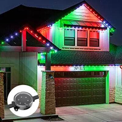 40 mm Smart Adressable LED Pixel Light IP67 étanche à l'eau haute luminosité extérieure Façade Media Wall Lamp