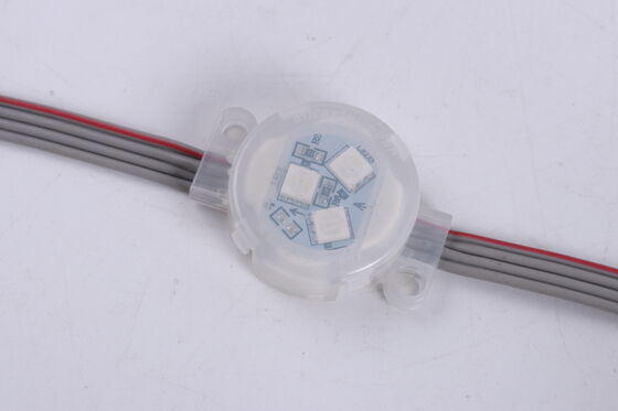 Lumière ponctuelle LED polychrome RVB d'extérieur de 30 mm, étanche IP67, pour terrain de sport et éclairage extérieur