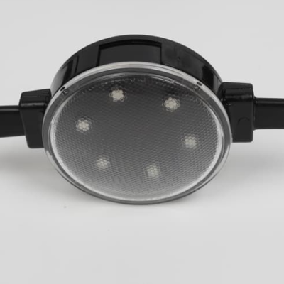 IP67 Extérieur 40mm 2W RGBW LED Source de lumière de point avec contrôle DMX 48V pour la décoration de façade d'hôtel