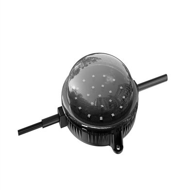 100 mm IP67 étanche RGBW LED Point Light avec contrôle DMX512 pour l'éclairage de façade extérieure