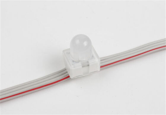 DC12V 0,4W RGBW 4 en 1 LED Pixel Light avec contrôle DMX512 et étanche IP67 pour les parcs d'attractions