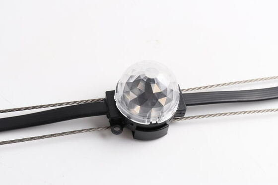 Point lumineux LED PC RVB à changement de couleur IP67, ampoule décorative personnalisée pour les fêtes, éclairage paysager extérieur pour Noël et festivals