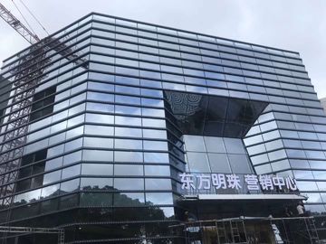 Le profil en aluminium de 1 mètre a mené la conception de projet extérieure d'éclairage de bâtiment de lampe de pixel