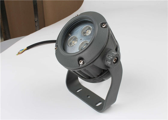 Outdoor LED Circular Spotlight 9w With Die Cast Aluminum Material And IP65 Protection