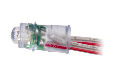 PVC Shell Glue Material de la lumière DC5V 12mm F8 IP67 de pixel de Bean Warm White Waterproof Led de miracle