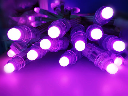 lumière polychrome de pixel de 12V RVB IC16716 0.3W LED