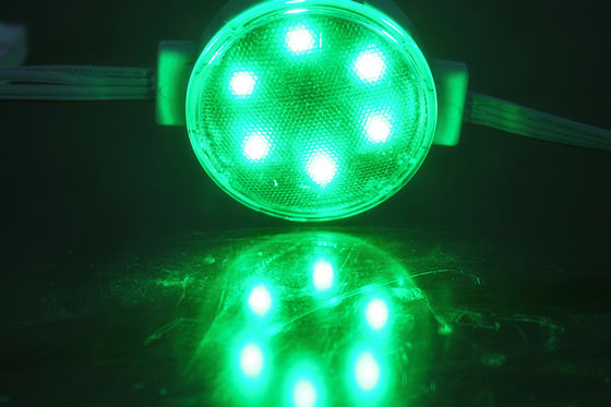 C.C 24V 50mm IP65 de Shell Full Color 1.5W de PC a mené la lampe de pixel