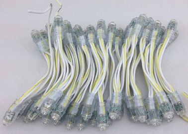 Lumière imperméable jaune de pixel d'IP65 9MM LED pour le signe extérieur de LED