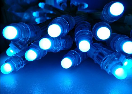 Lumière 1903 polychrome de pixel WS2811 de Noël accessible du haricot 12mm RVB de miracle RVB F8 12mm 5V 12V LED d'usine