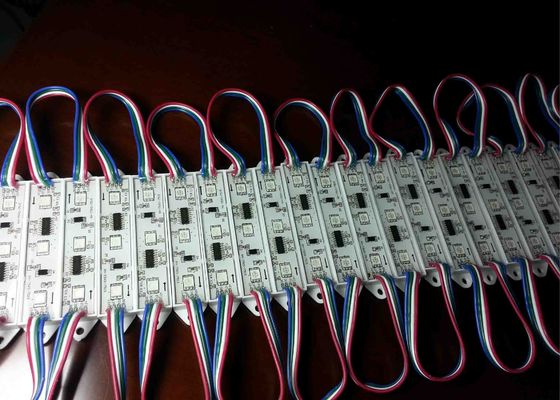 IP65 Rated SMD2835 RGB LED Module 150 Lumen 1.5W DC12V for Outdoor Signage