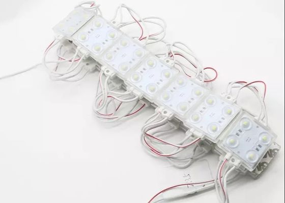 12V Square Led Module For Advertising Box 4leds 1w Outdoor White Led Backlight Module