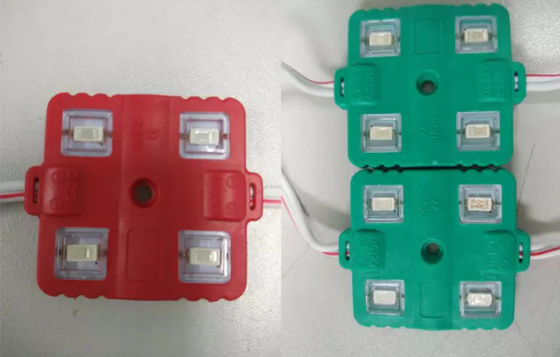 Le contre-jour mené par module mené 5050led IP67 12V Epistar 4chips a mené la lumière pour la garantie du Signage 2years