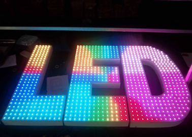 Signes de la publicité extérieure LED