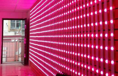 Conseil de publicité de LED employant le pixel UV imperméable LED RVB de la protection IP67 de la lumière 30mm de pixel de LED