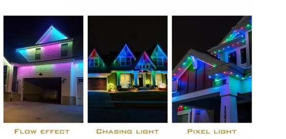 Le pixel permanent RVB RGBW du parc d'attractions de lumières de Noël de la lumière WS2811 2904 IC de vacances 30mm a mené la lumière de point