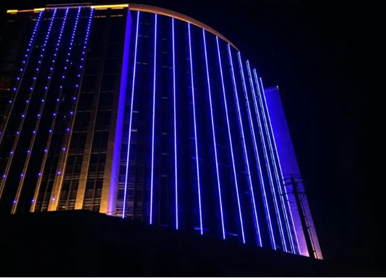 Façade extérieure de programmation allumant IP67 le pixel 30mm lumière de pixel de 5050 3535 RVB LED